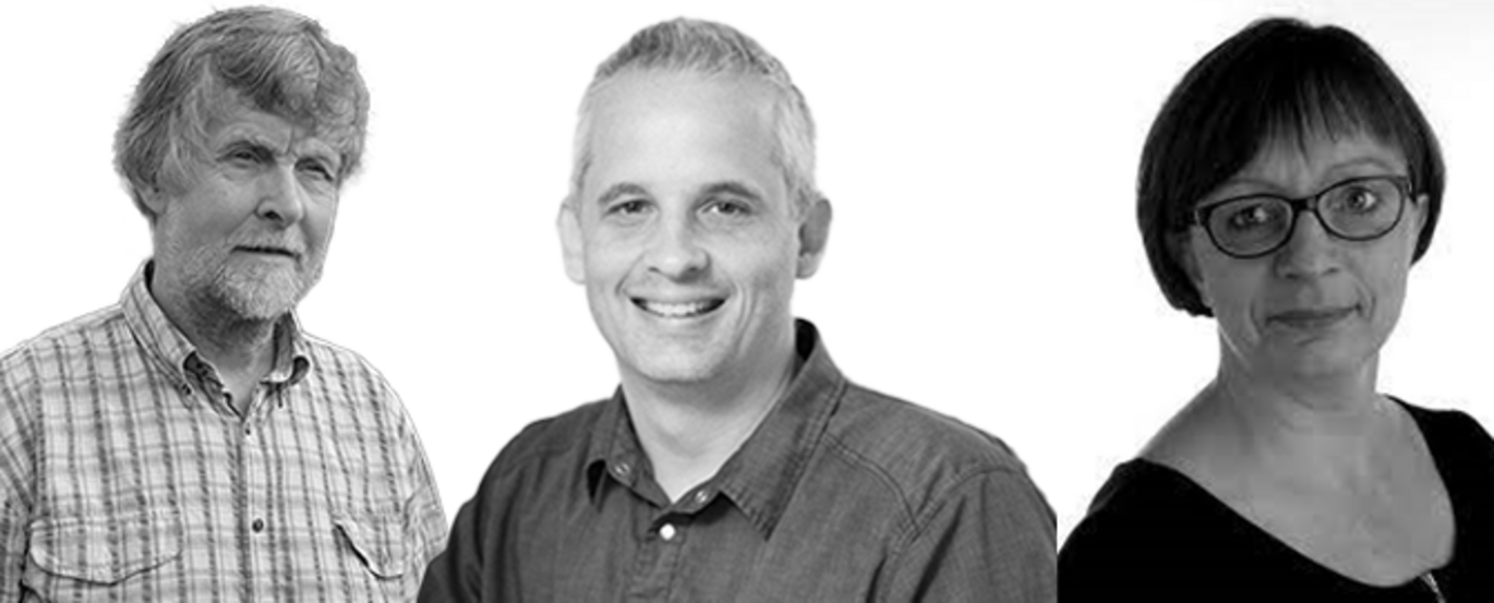 Fem undervisere på Health har fået Årets Underviser-prisen af de studerende. Her ses Niels Trolle Andersen, Mads Juul og Susan Rydahl-Hansen.