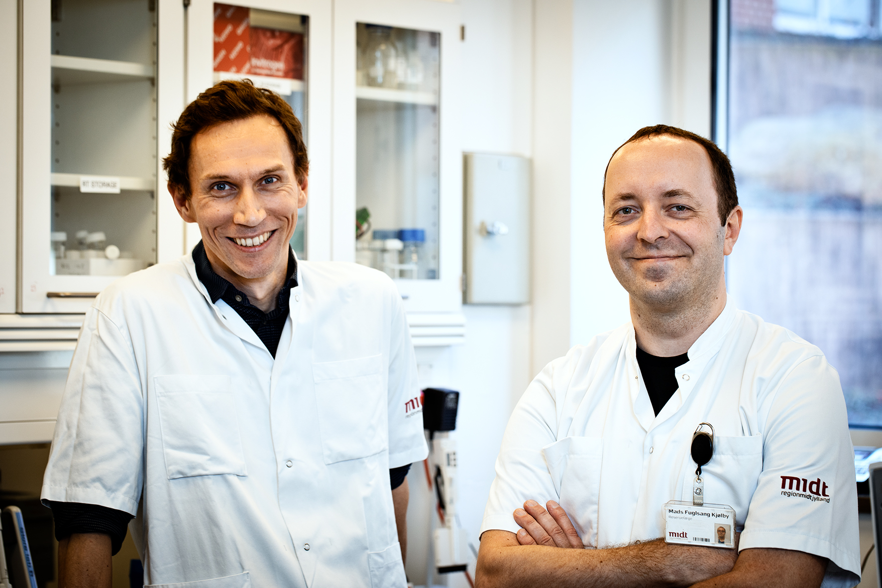 Ole Schmeltz Søgaard and Mads Fuglsang Kjølby. Photo: Tonny Foghmar.