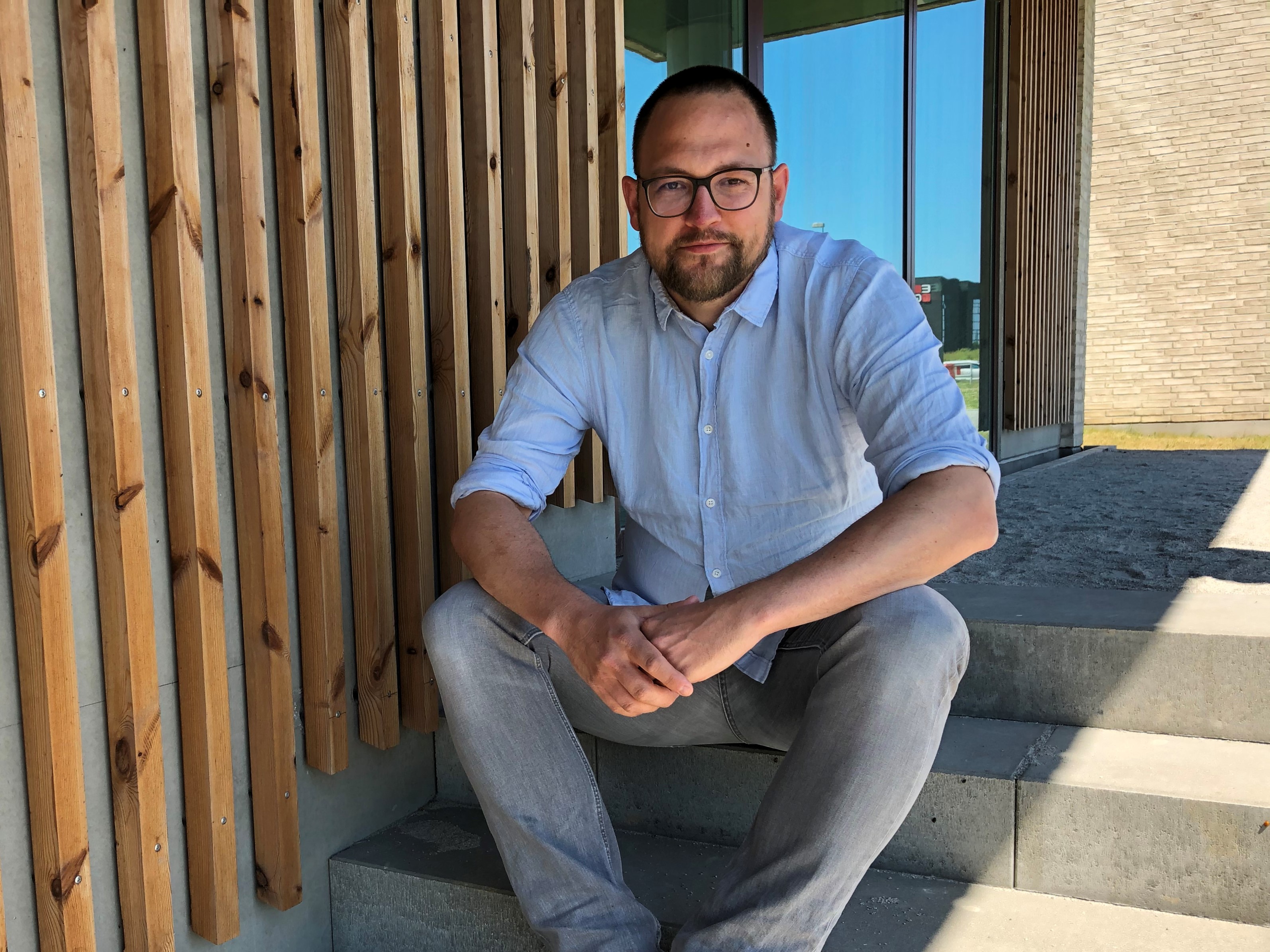 Jasper Albertus Nijkamp får bevilling til at udforske potentialet i ny scanningsmetode, der kan reducere risikoen for genoperation af kræftpatienter. Foto: Katrine Lind Møgelgaard.