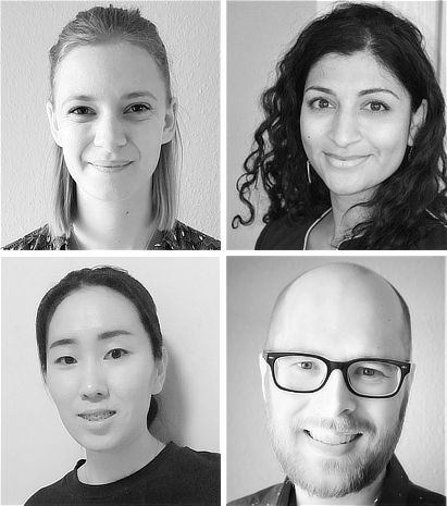 Fire unge forskere får med bevillinger fra Danish Diabetes Academy mulighed for at bidrage til diabetesforskningen på Health de kommende år. Foto: Privat.